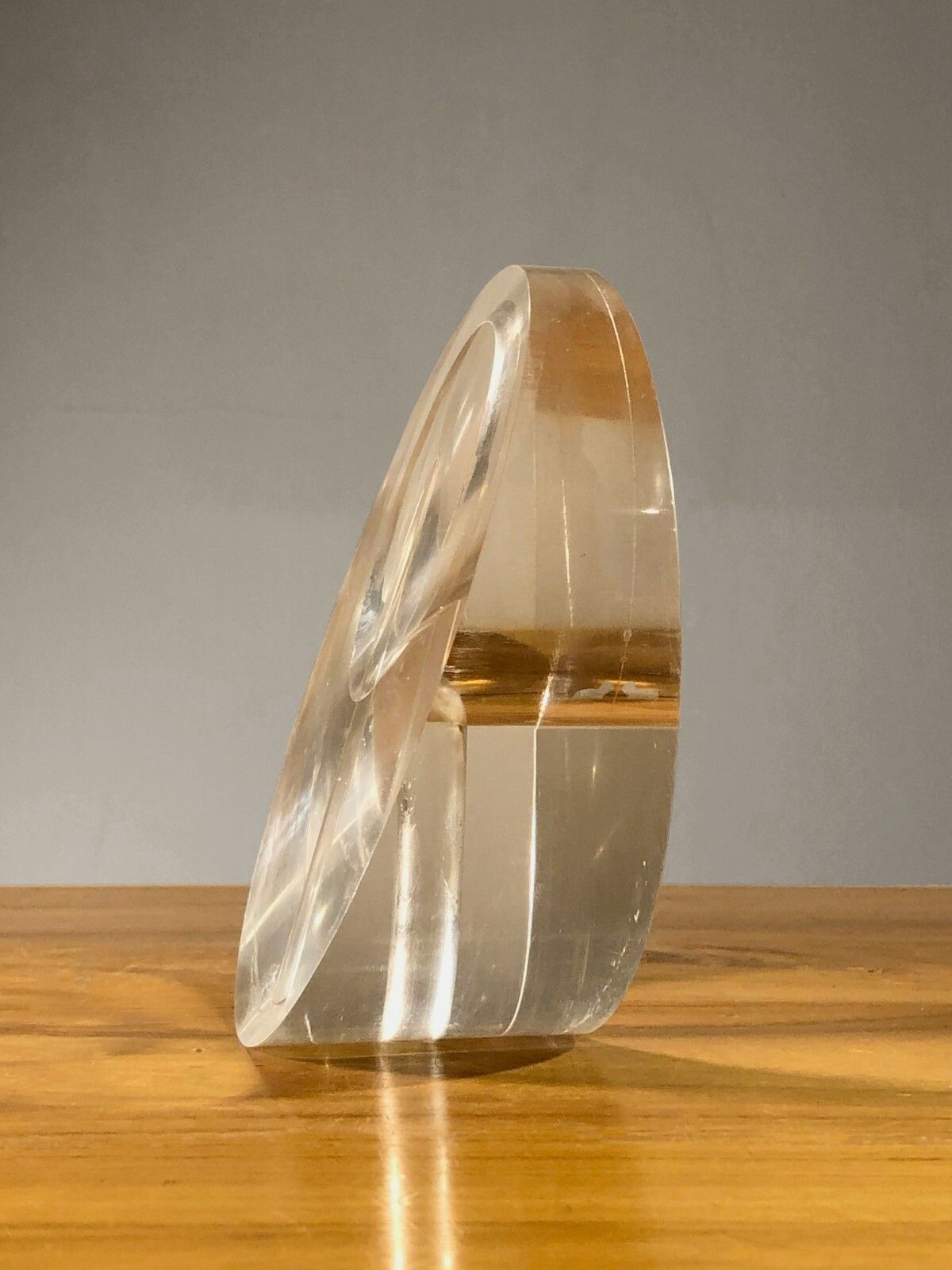 1970 Shabby Chic Kinetic Plexiglas Sculpture Lucite Fractal Resin Giraudon photo buy
