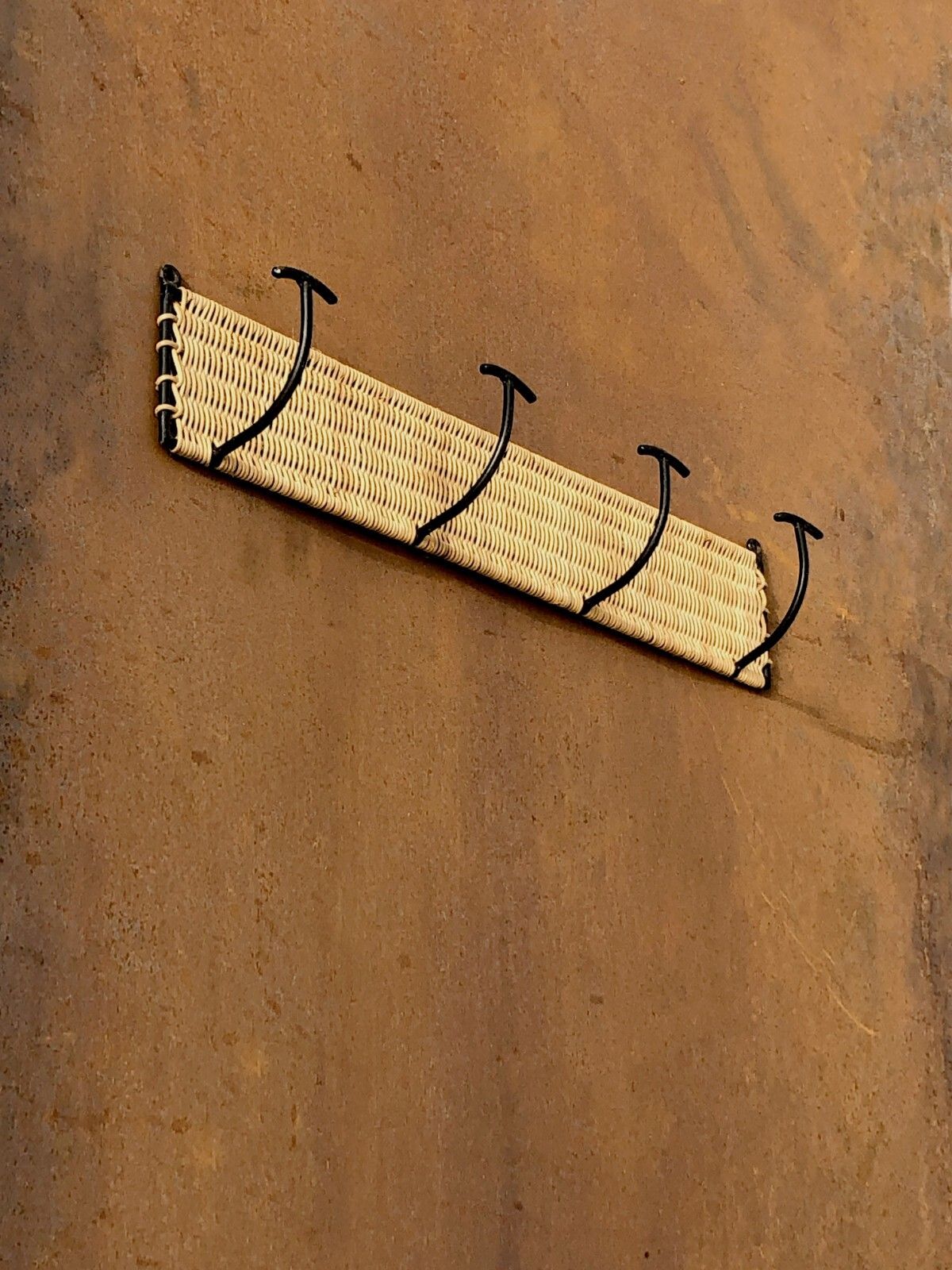 1950 Modernist Brutalist Rustic Modern Mural Coat Door Mategot Sognot