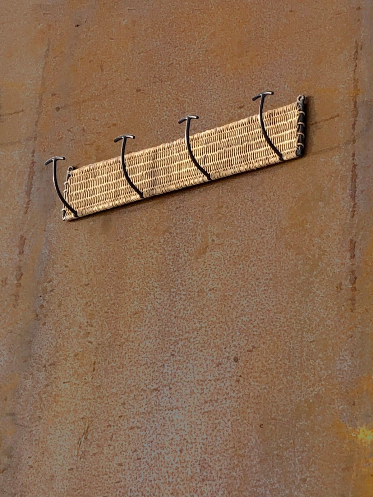 1950 Modernist Brutalist Rustic Modern Mural Coat Door Mategot Sognot photo buy