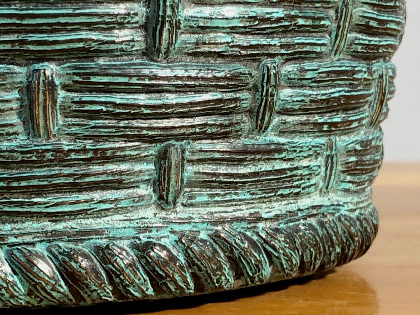 photo furniture 1970 Mauro Manetti Ice Bucket Bronze Box Art Deco Shabby Chic Jansen Pergay