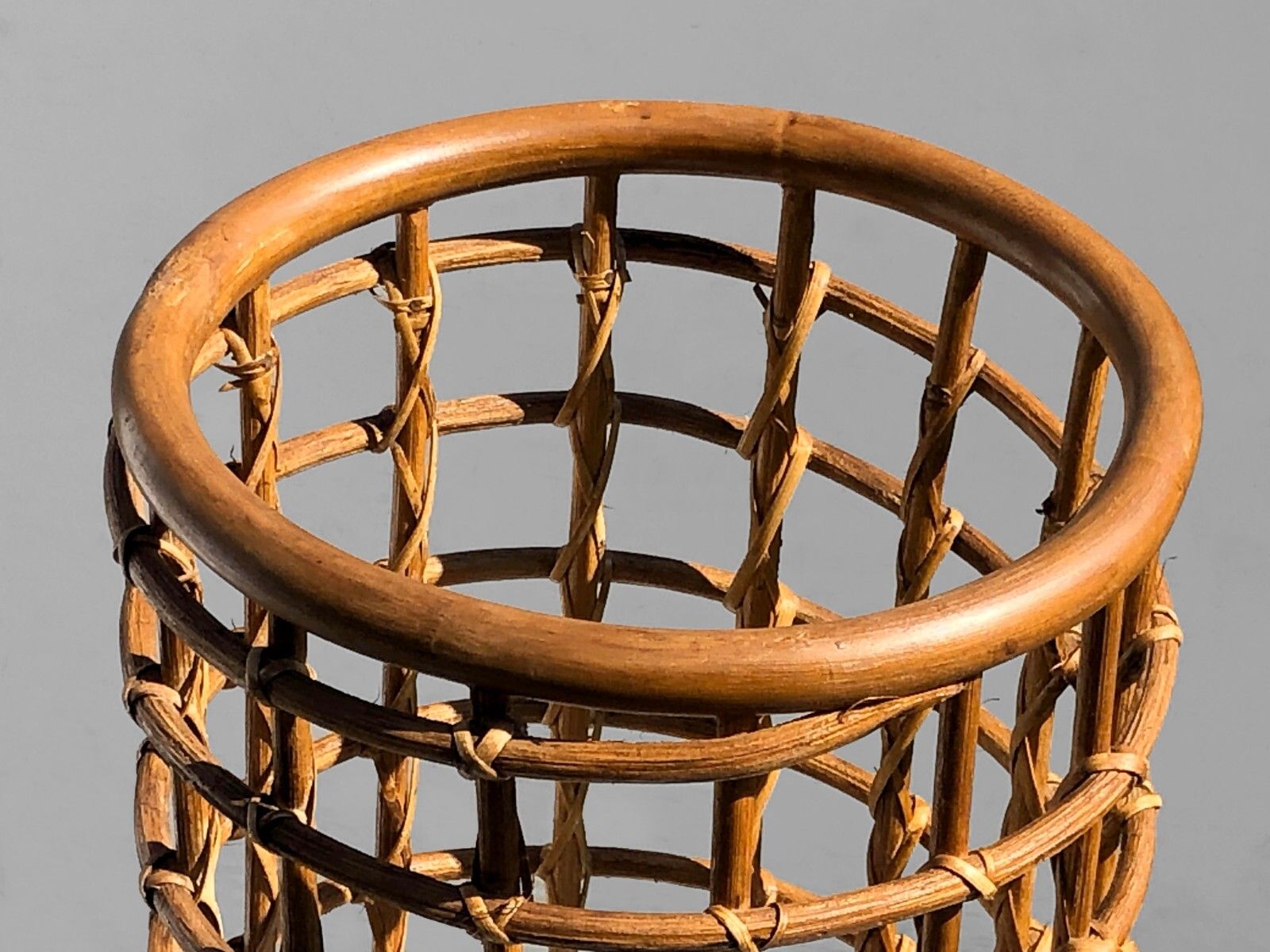 1950 Modernist Brutalist Folk Art Basket Audoux Minnet Sognot Mategot photo furniture