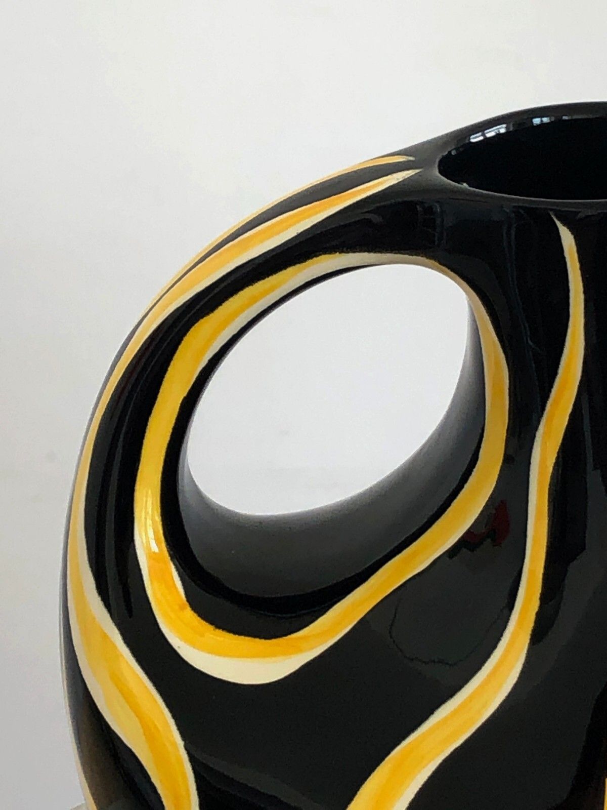 1950 Anneliese Beckh Pitcher Ceramic Vase Modernist Vallauris photo furniture