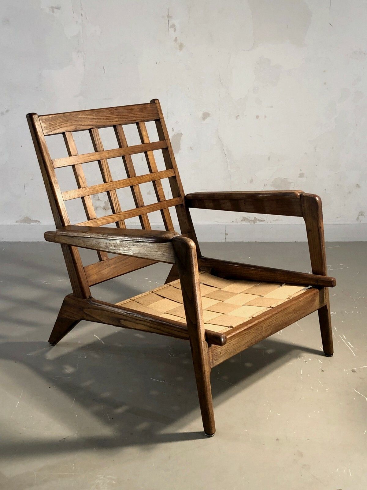 Furniture 1960 2 Modernist Chairs Reconstruction Bauhaus René Gabriel Guariche Chapo photo