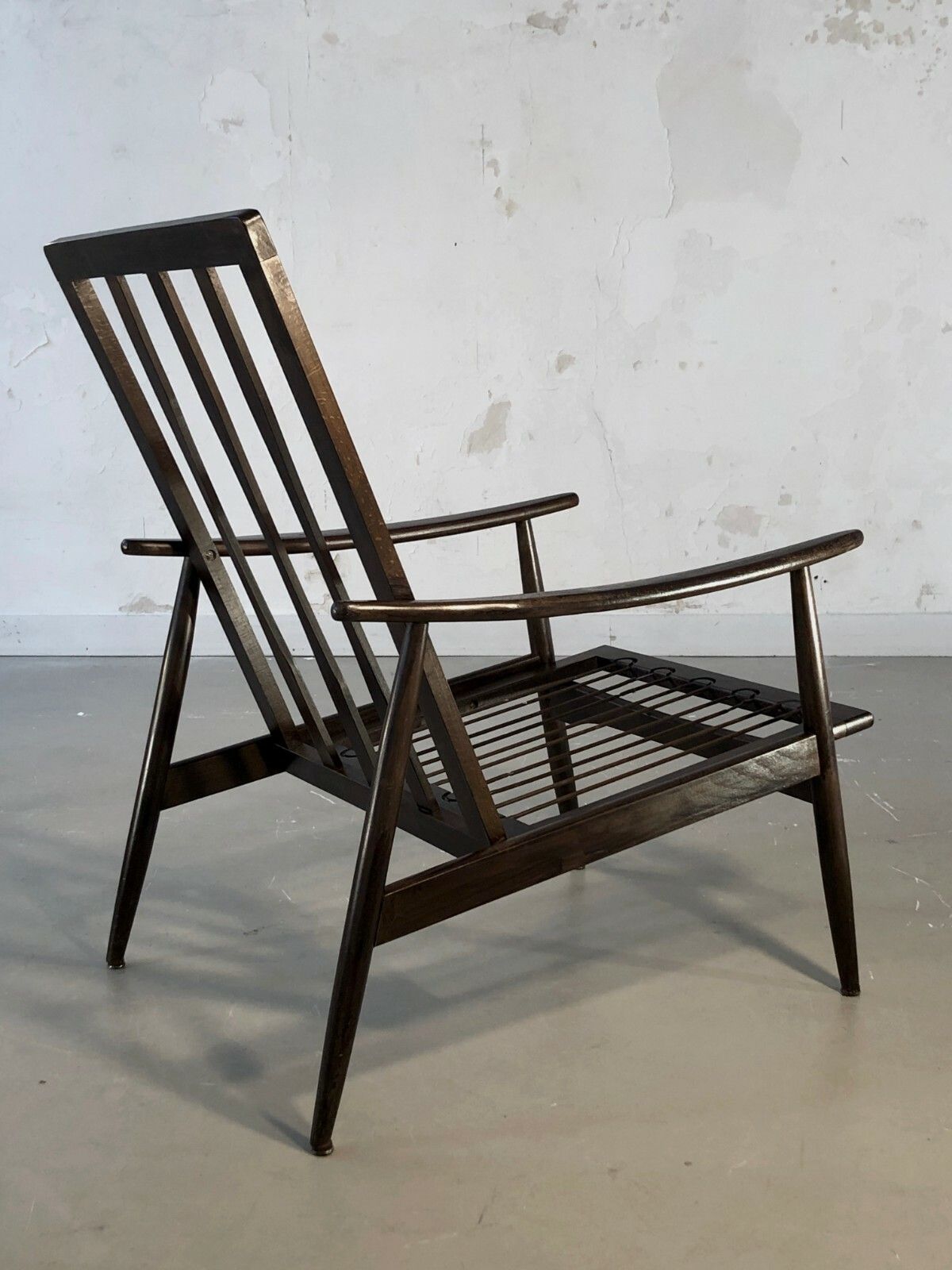 1950 Modernist Chair Reconstruction Dansk Scandinavian Quaillette Motte photo vinterior