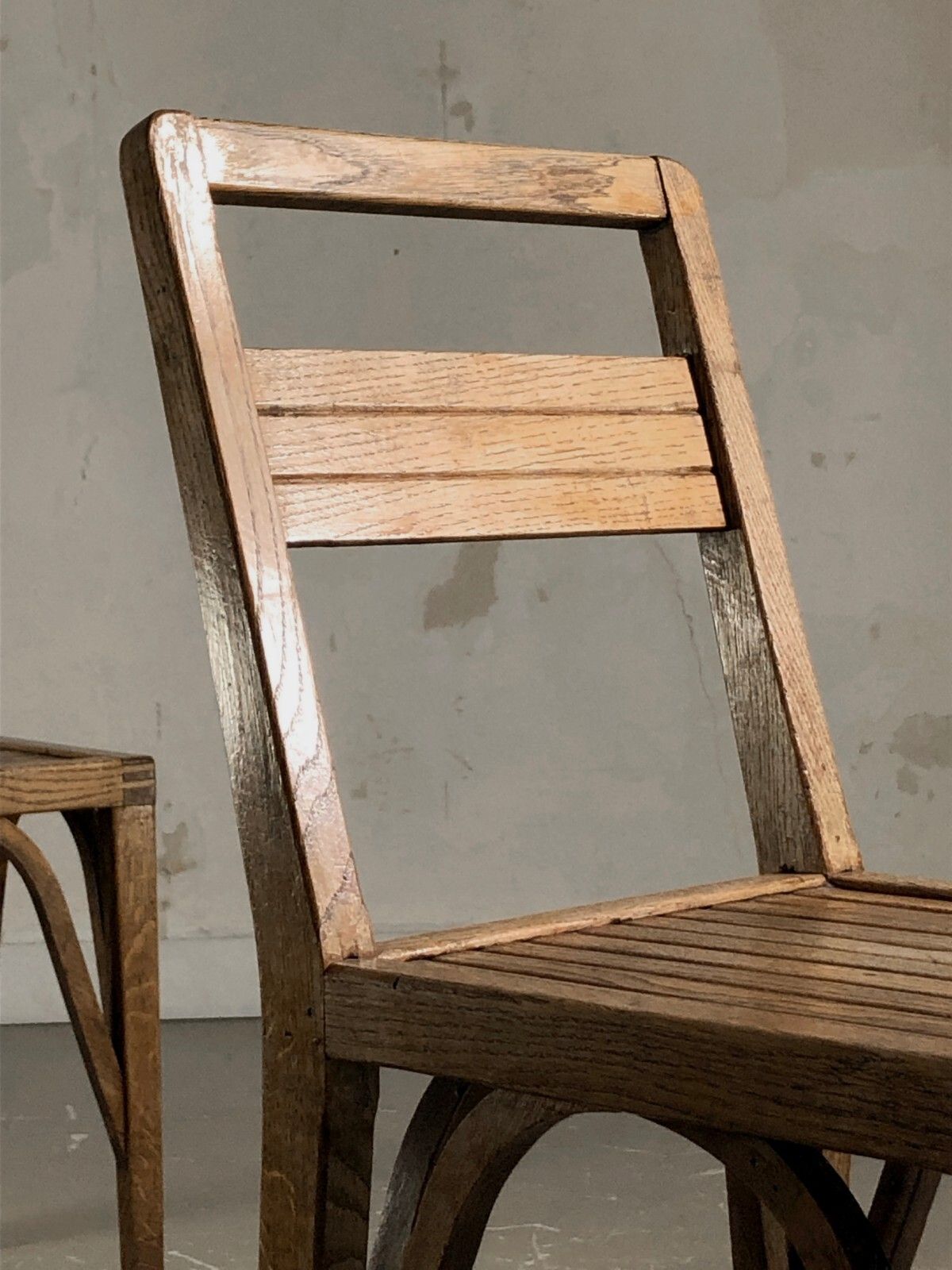 1950 2 Modernist Chairs Reconstruction Bauhaus René Gabriel Gascoin Thonet photo furniture