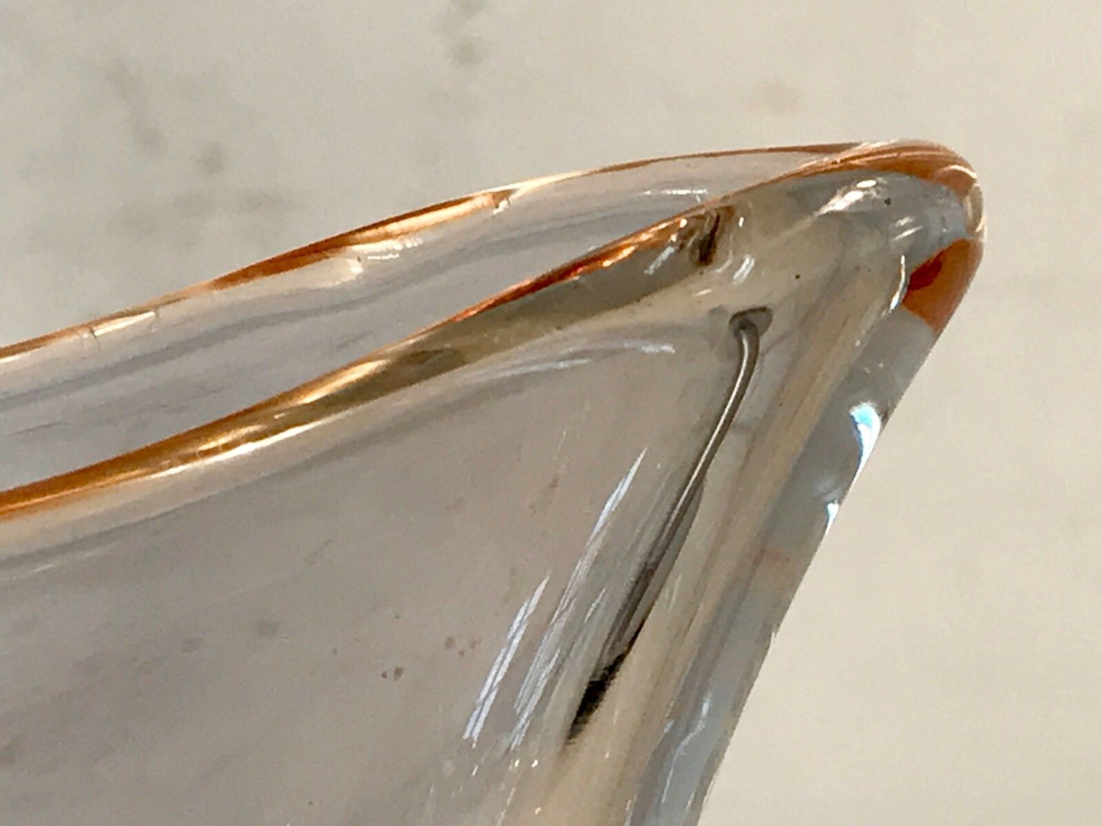 674.0 1970 Sevres Glass Sculpture Vase Free Form Modernist Memphis Murano Venini photo