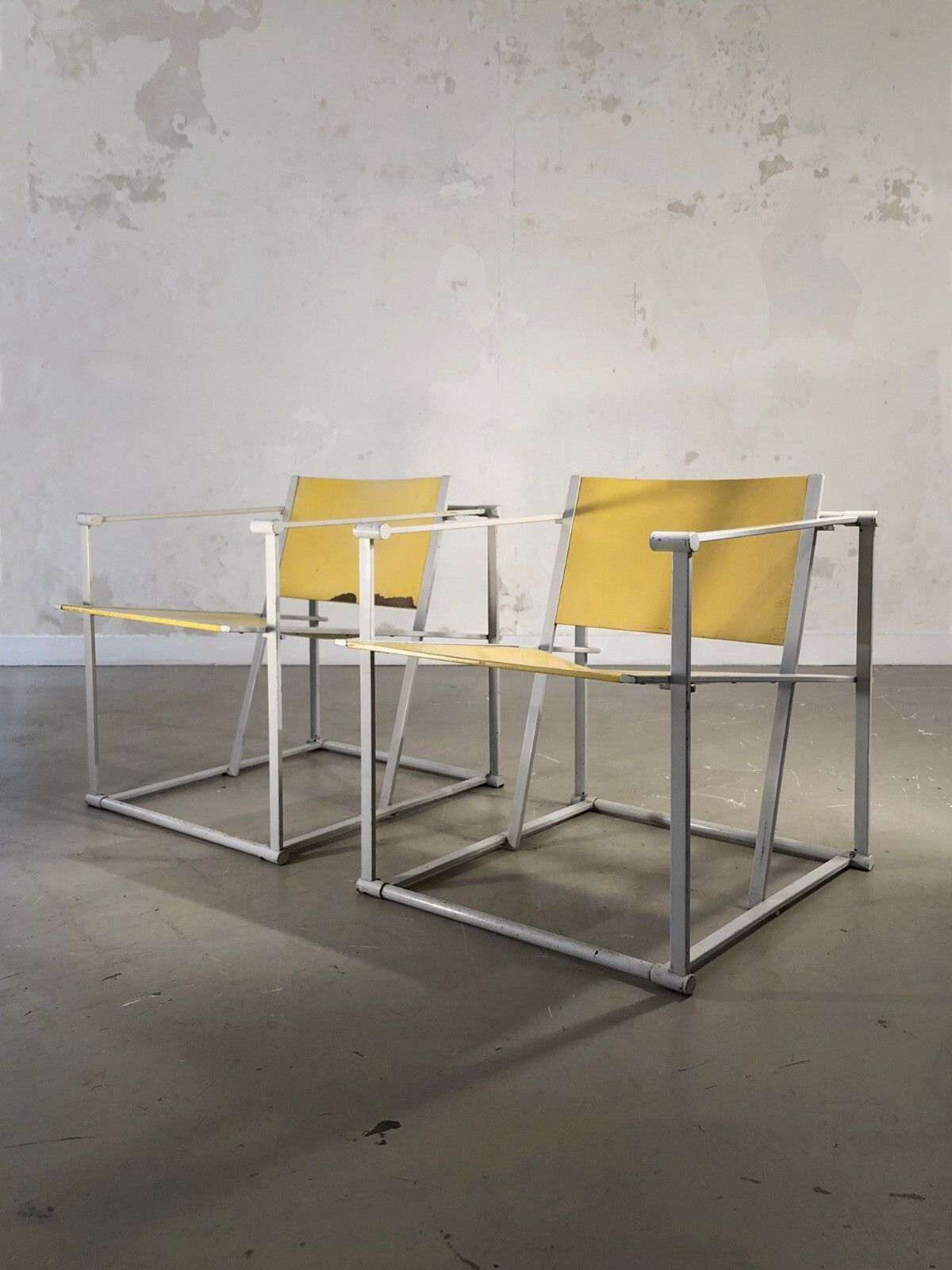 1980 Radboud Van Beekum 2 Fm61 Pastoe Chair Modernist Bauhaus Memphis De Stijl photo for sale