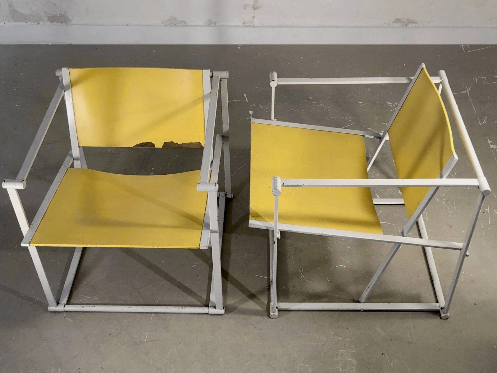 photo furniture 1980 Radboud Van Beekum 2 Fm61 Pastoe Chair Modernist Bauhaus Memphis De Stijl