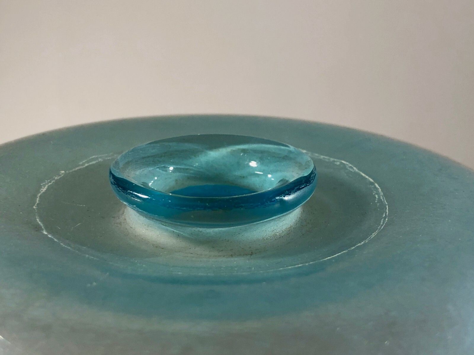 1970 Andries Dirk Copy Leerdam Vase Serica Glass Dansk Scandinavian Glass Murano photo Home Decor