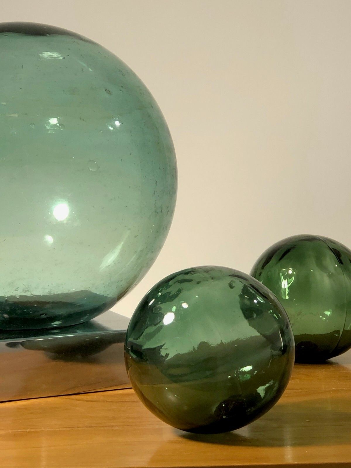 1960 Biot 3 Modernist Glass Sculptures Free Form Shabby Chic Morin Murano photo furniture