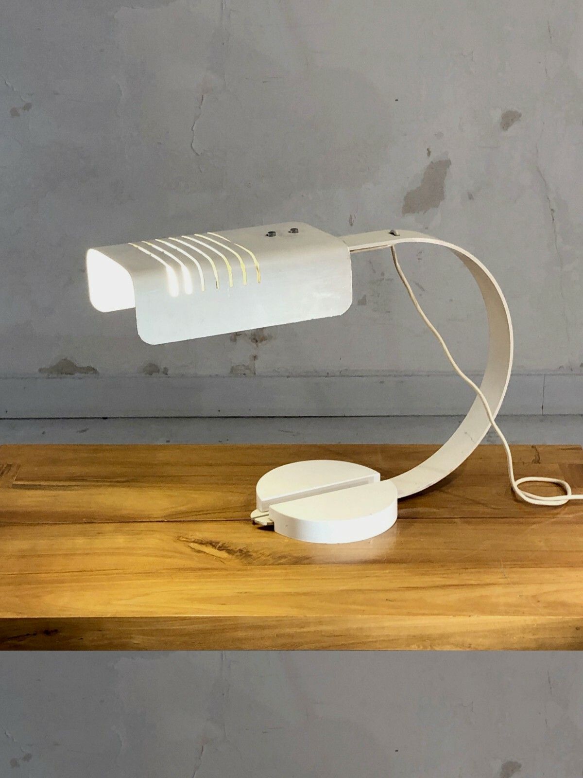 1970 Paolo Calliari T Line Post Modernist Space Age Lamps Guzzini Colombo photo for sale