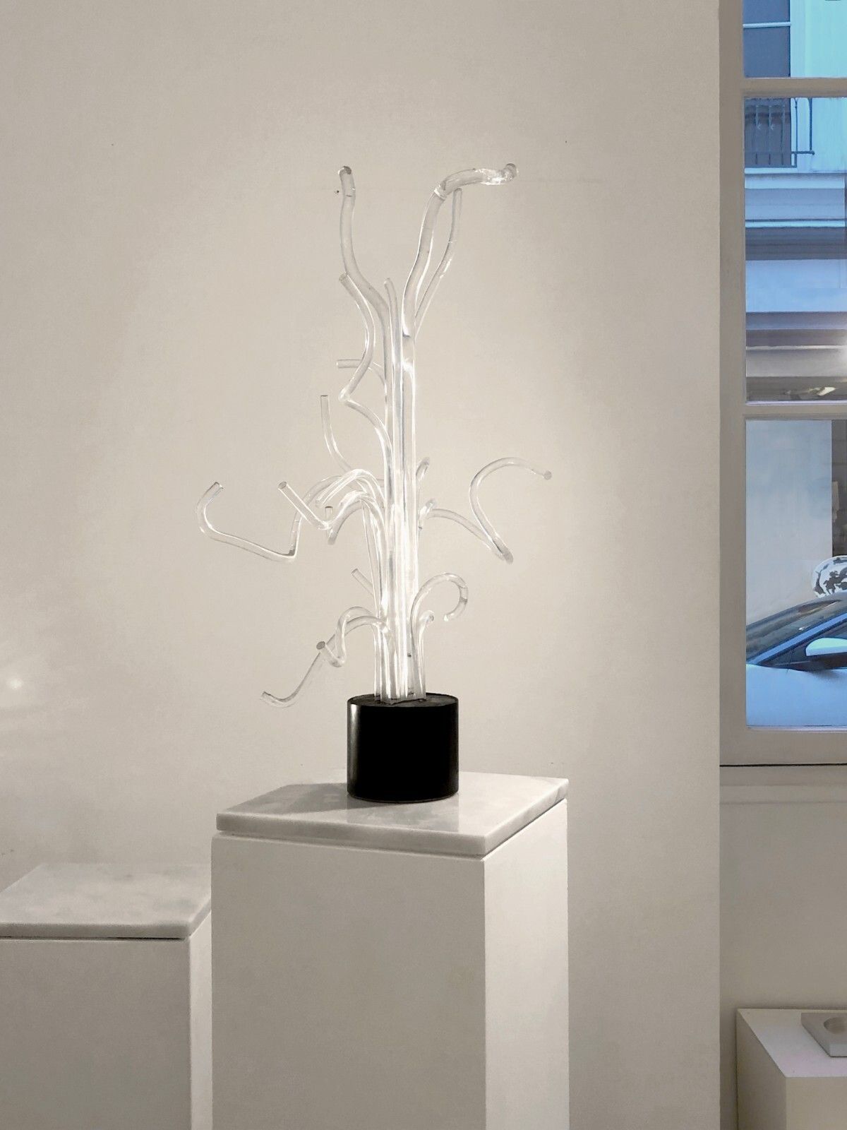 1970 Philippe Cheverny Kinetic Sculpture Plexiglas Op Art Pop Lucite Space Age photo Art