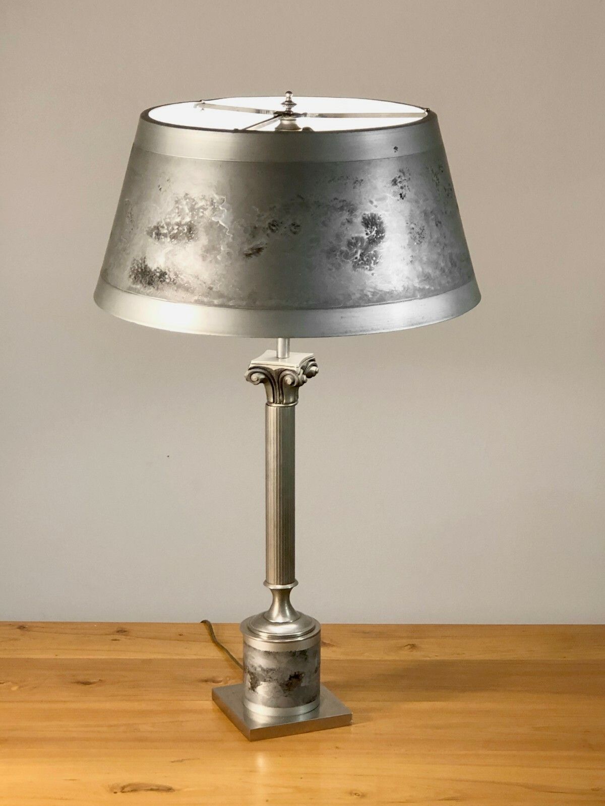1970 Charles House Modernist Lamp Shabby Chic Neo Classical Pergay Jansen photo 1011.0