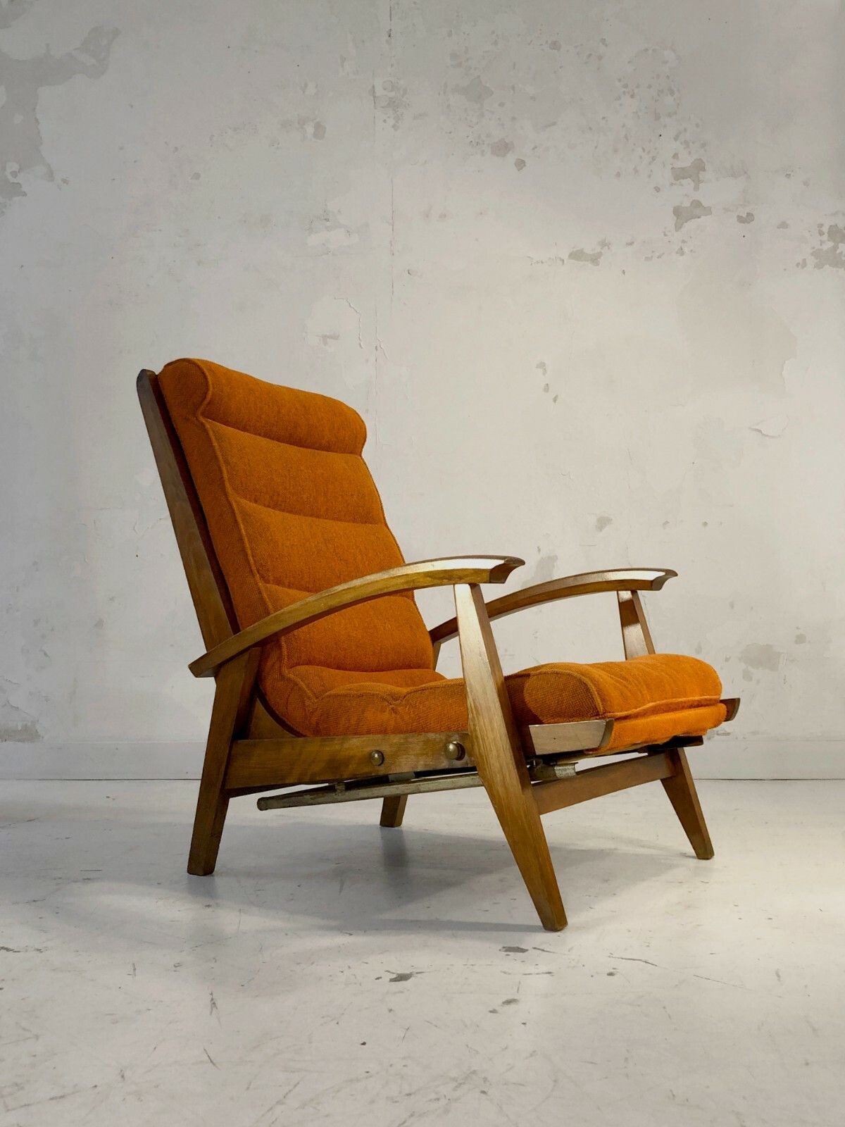 1950 Guy Besnard Freespan Modernist Chair Reconstruction Arp Quaillette Motte photo Furniture