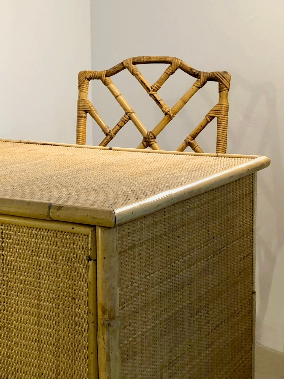 photo furniture 1960 Dal Vera Office & Chair Shabby Chic Modernist Audoux Minnet Adnet