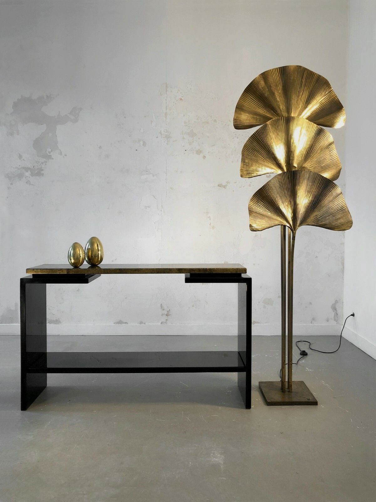 1970 1980 Roche&Bobois Console Memphis Modernist Shabby Chic Jansen Aldo Tura photo for sale