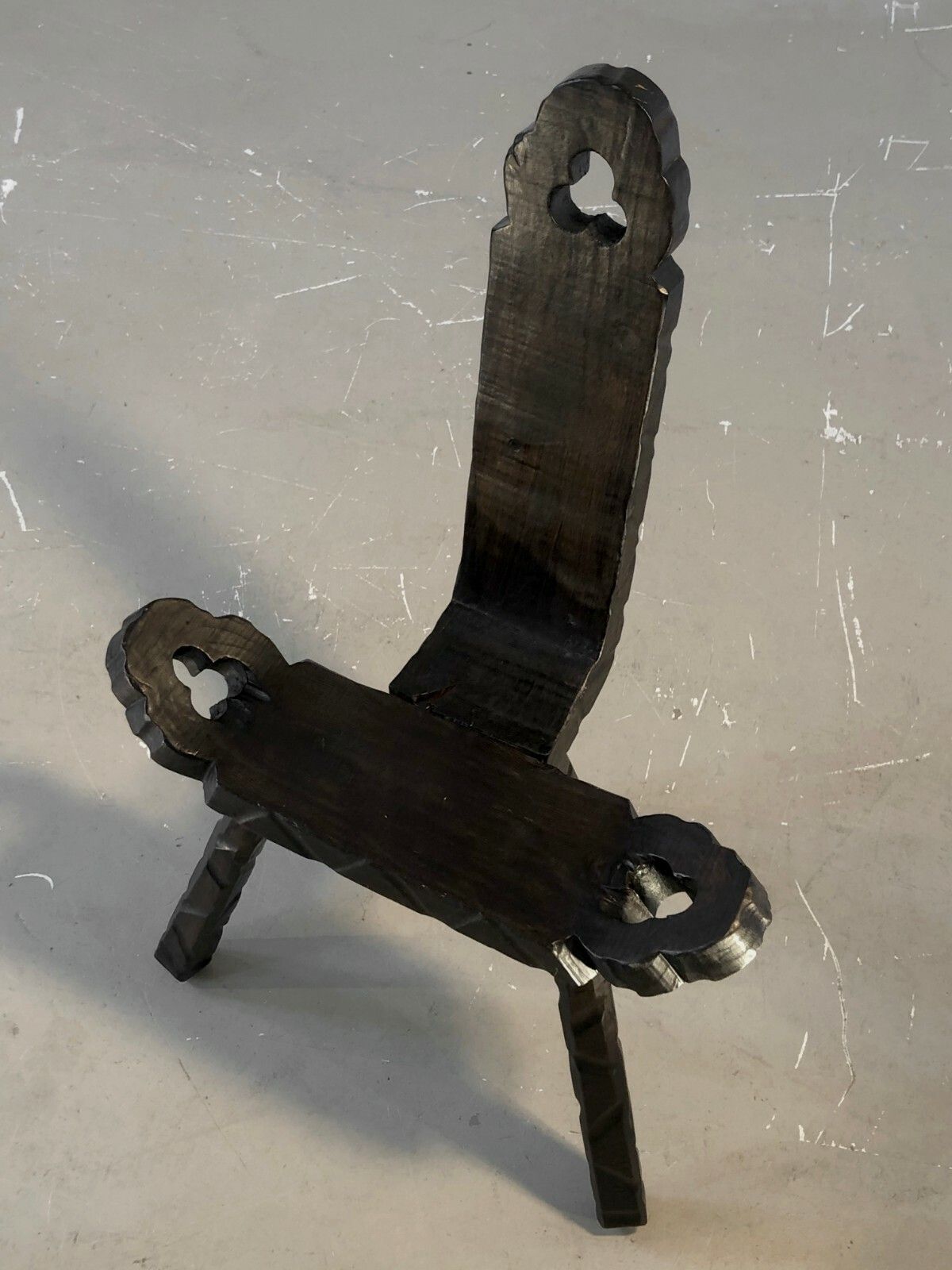 Furniture 1950 6 Modernist Brutalist Tribal Chairs Audoux Minnet Chapo Perriand Marolles photo