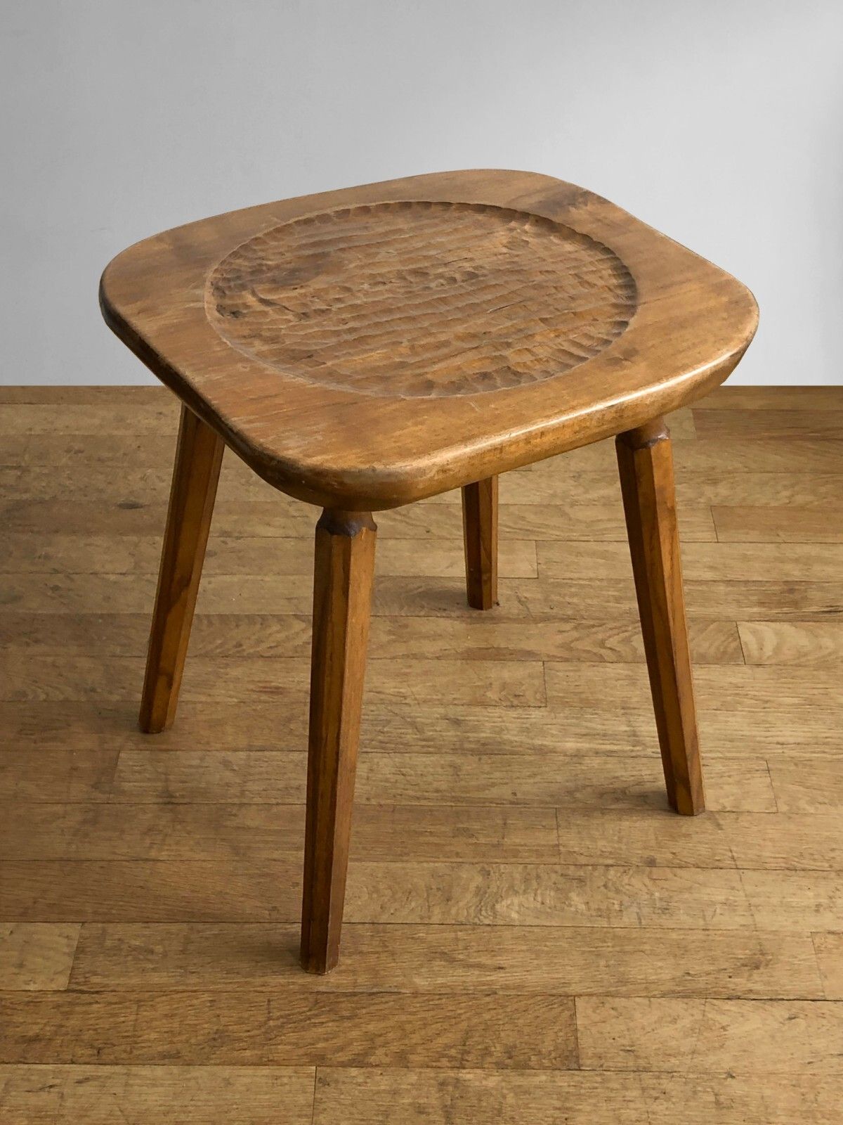 1950 Gueridon Modernist Brutalist Stool Marolles Chapo Perriand Noll photo furniture