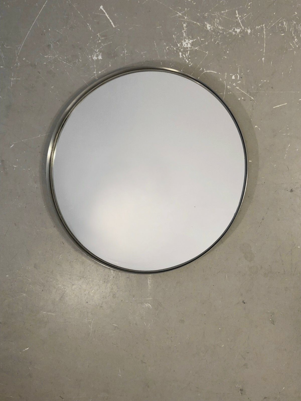1970 Pierre Vandel Large Postmodernist Radical Minimalist Mirror Kappa Boyer photo for sale