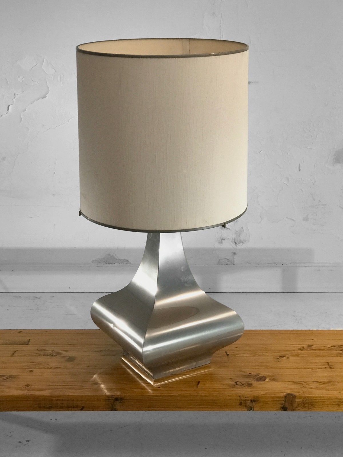 1970 Jansen Grande Lamp Modernist Bauhaus Space Age Shabby Chic Willy Rizzo photo vinterior