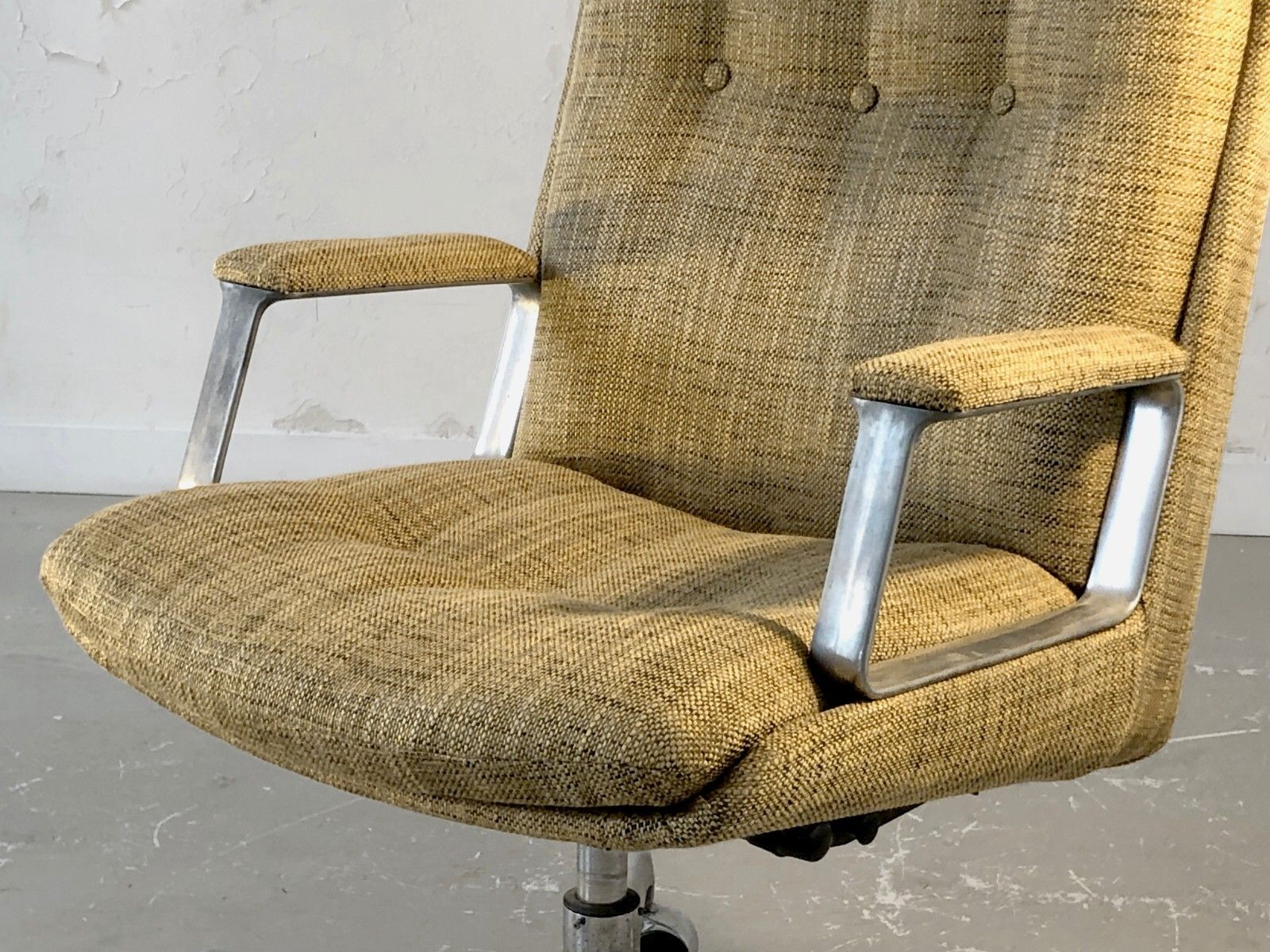 1960 Raphael Raffel Apelbaum Office Chair Modernist Form Free Arp Knoll photo vinterior