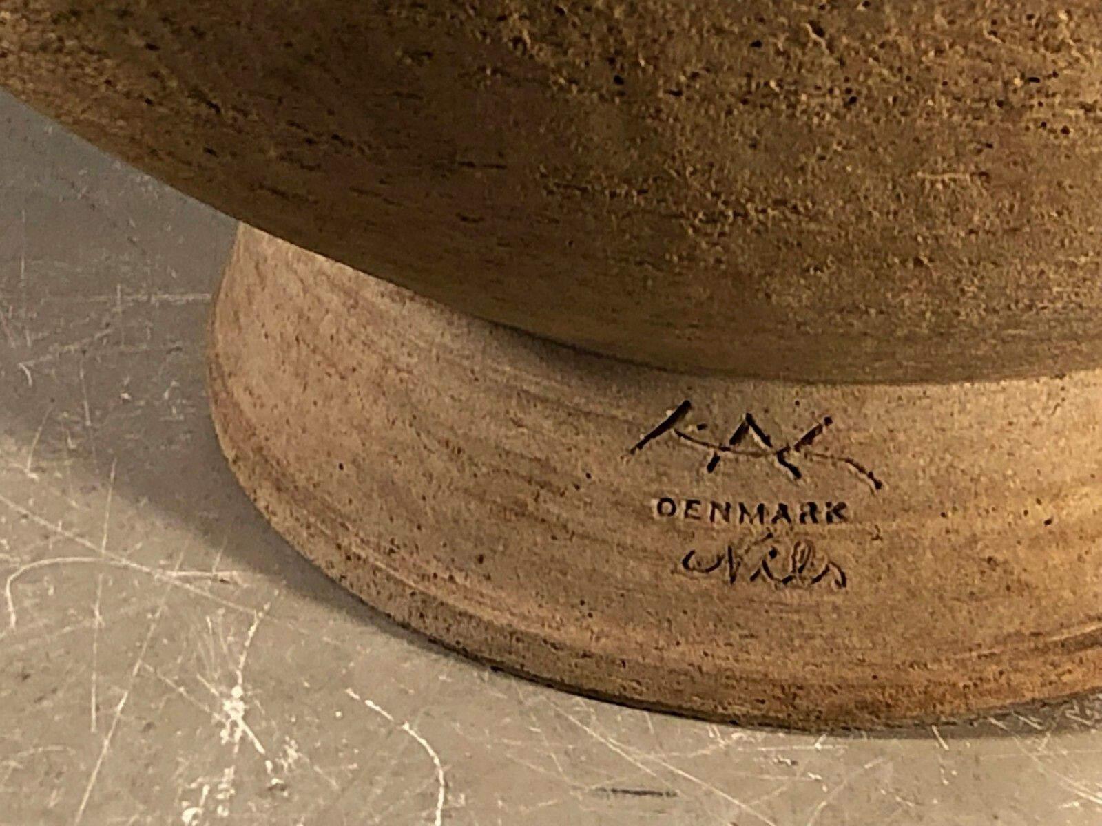 1950 Nils Kahler Ceramic Lamp Modernist Scandinavian Dansk Denmark photo buy