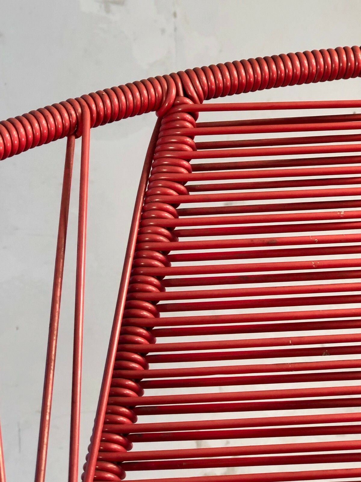 photo for sale 1950 Raoul Guys Modernist Chair Reconstruction Mategot Perriand