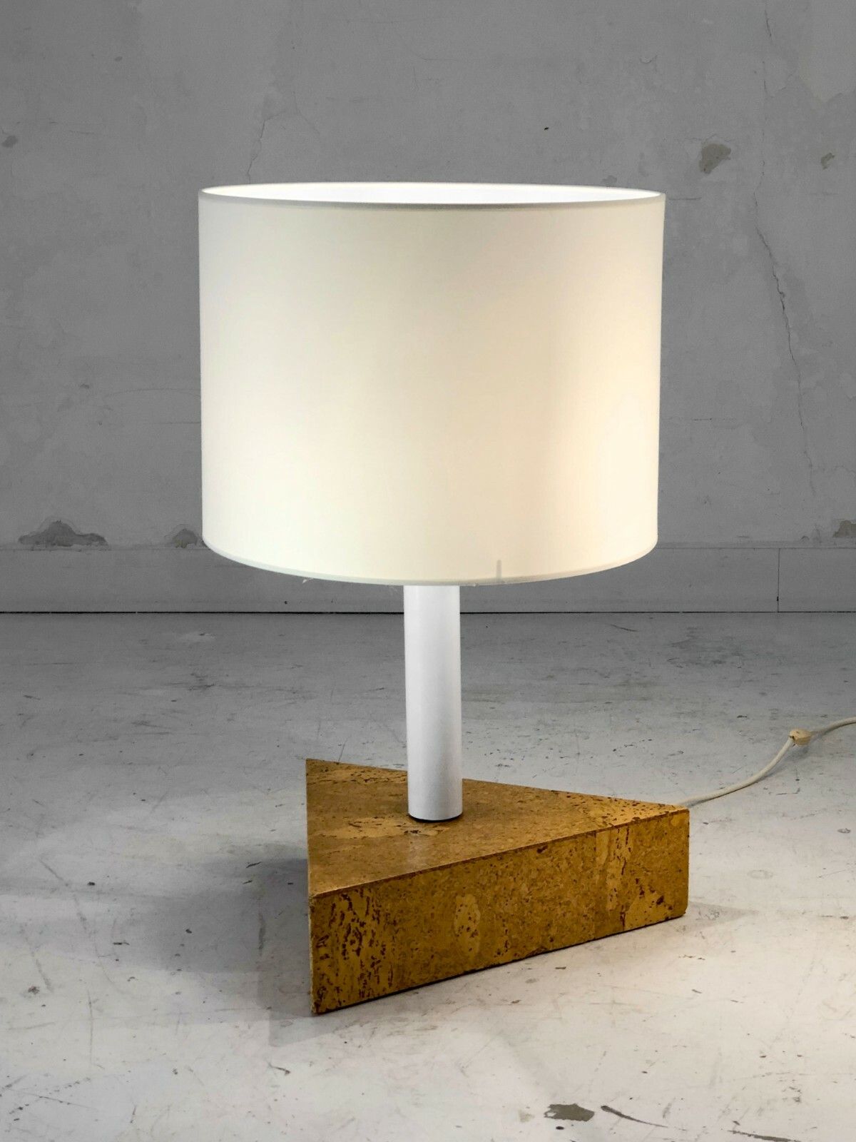 1980 Huge Postmodernist Lamp Memphis Bauhaus Sottsass Rizzo Stilnovo