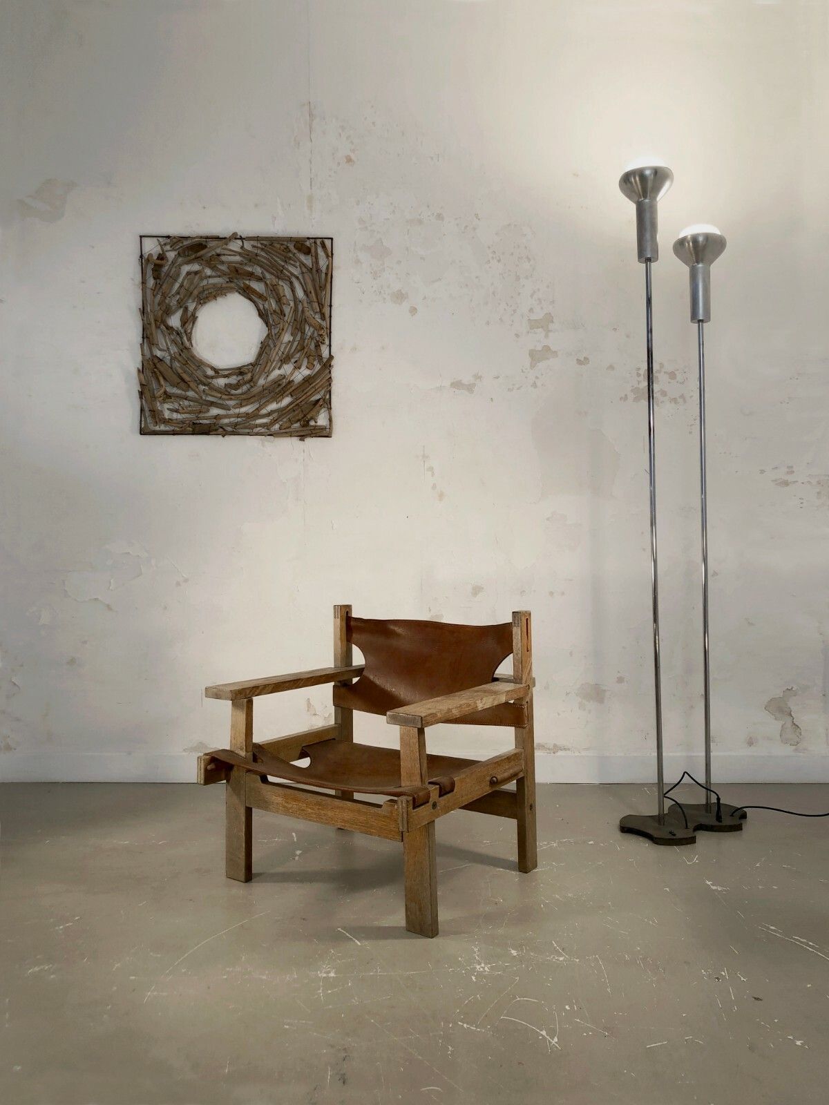 1990 Benoit Curboin Brutalist Sculpture Primitivist Kinetic Tribal Ritual photo furniture