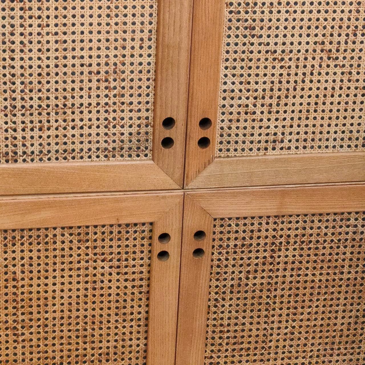 Mid Century Modern Wooden Bookcase Cabinet Modular By Jan De Vries, Italy, 1970s photo 5576.0