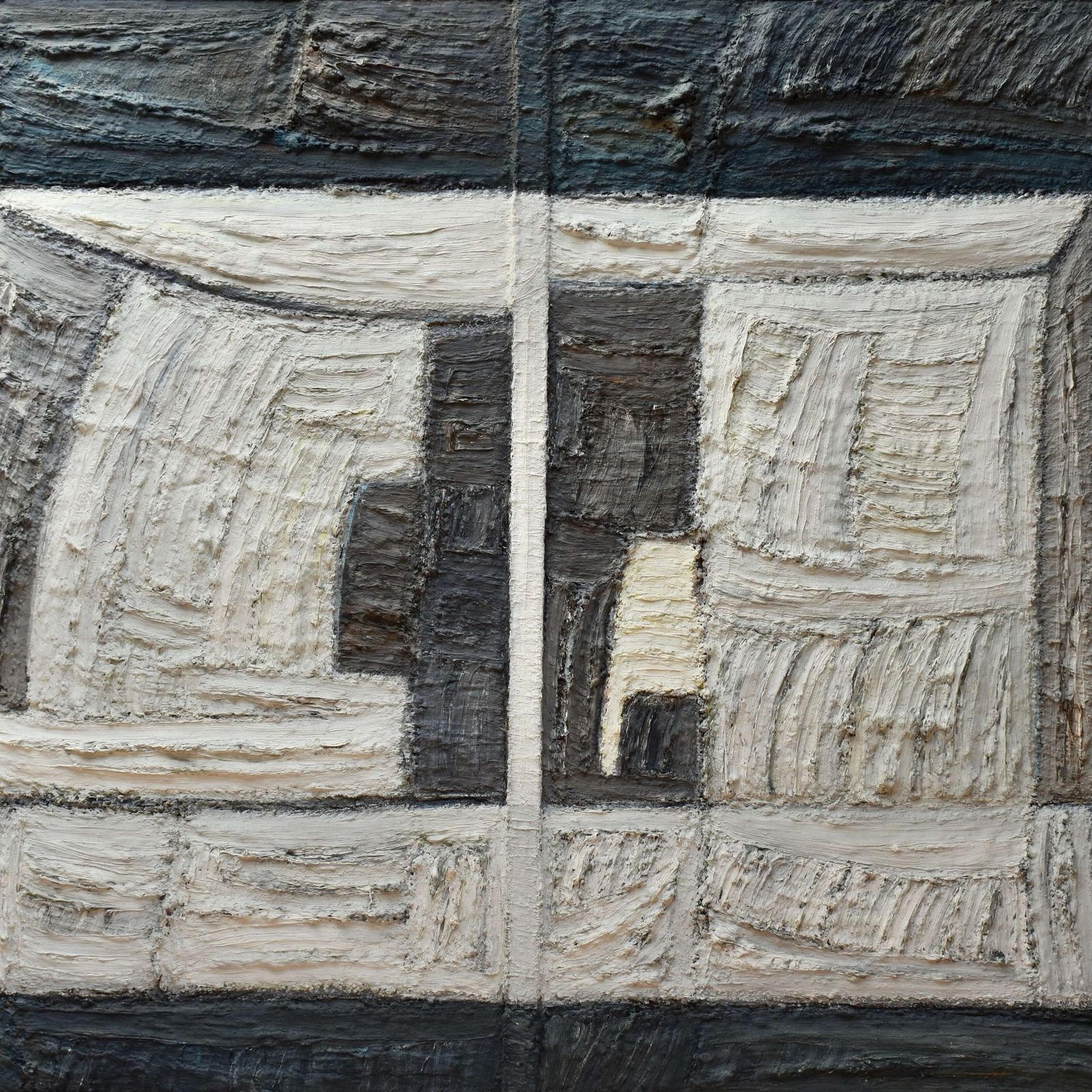 Mid 20th Century Abstract Painting By Max Gregor Carlsson (1914–1996) Swedish photo furniture