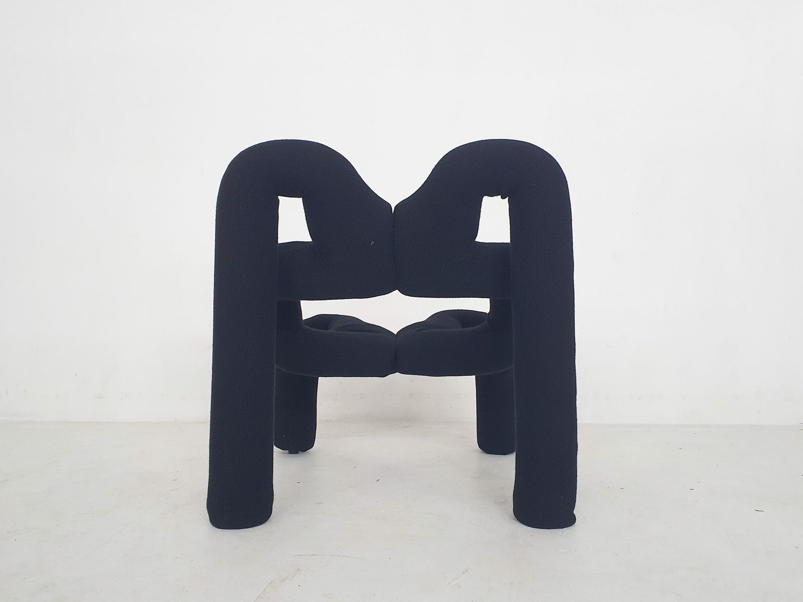 Lounge Chair Model "Ekstrem" By Terje Ekstrøm For Varier Stokke, Norway 1984 photo Furniture