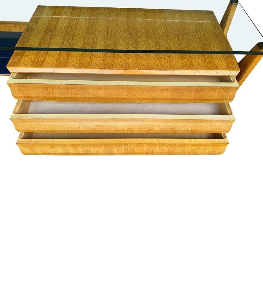 A Wonderful 1950s Marquetry Maplewood Dresser Desk By Vittorio Dassi photo buy