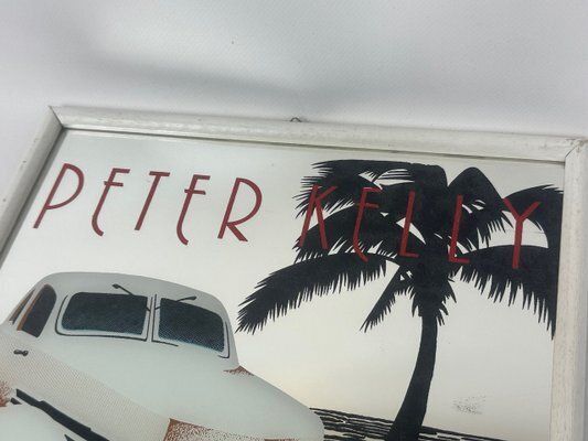 Art Deco Style Peter Kelly Art Of An Era Advertising Mirror, 1980s photo 181.0