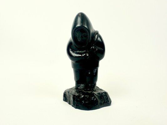 Canadian Inuit Figurine From Boma, 1970s, Set Of 2 photo vintage
