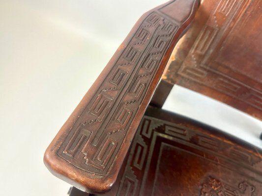 photo vinterior Folding Chair Attributed To Angel I. Pazmino For Muebles De Estilo, 1950s