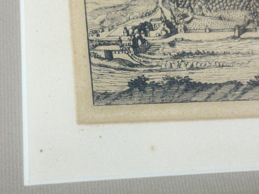 Petrus Bertius & Petrus Kaerius, Trier, Copperplate Engraving, 17th Century, Framed photo 295.0