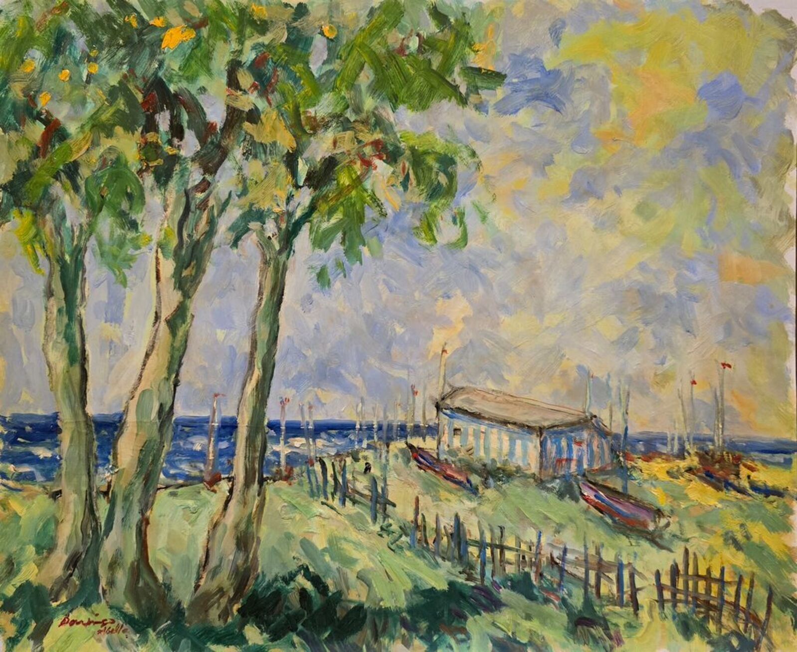 Domingo Abelló, Shelter By The Waves, 1950 1970