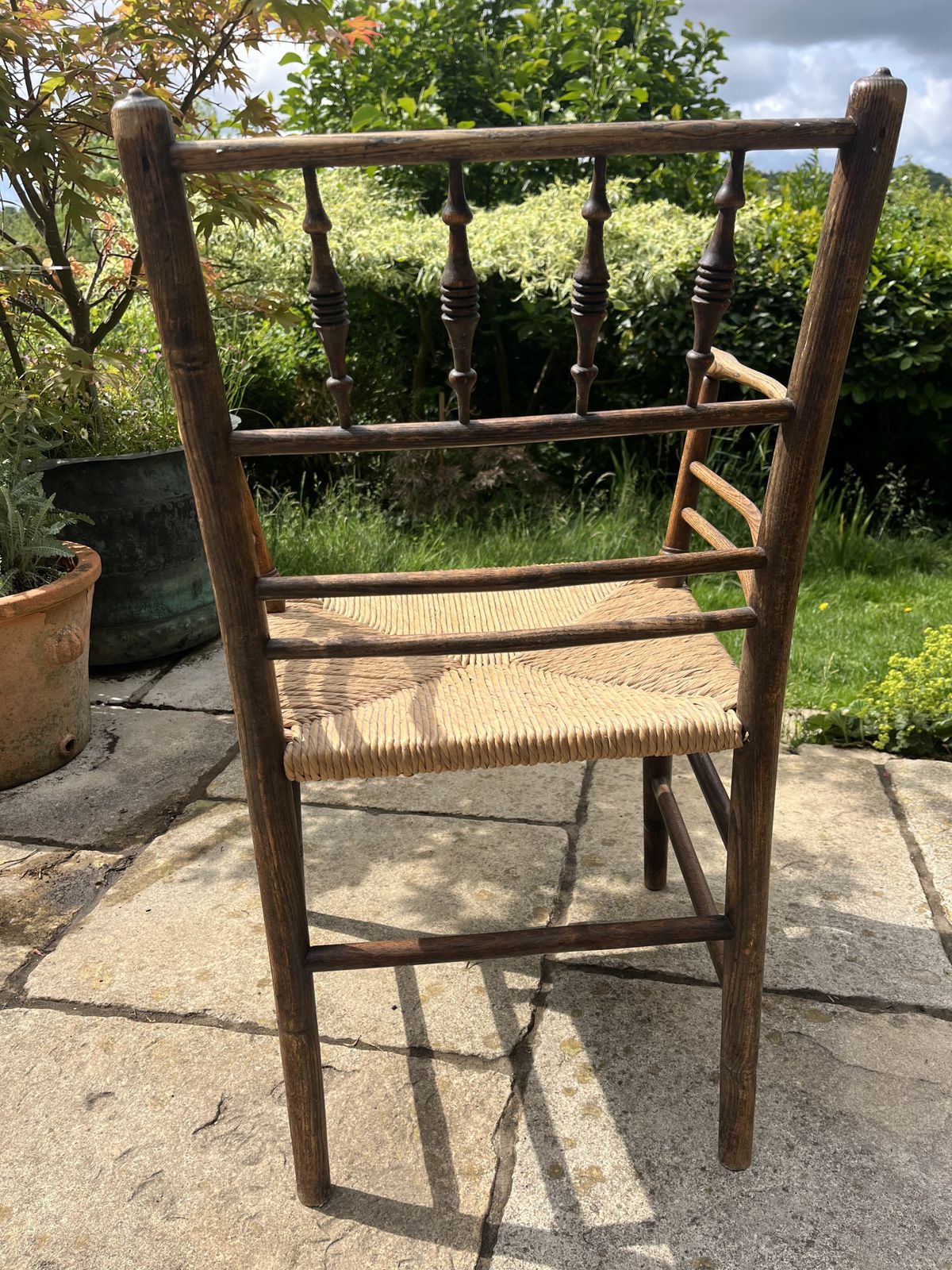 Gorgeous William Morris Sussex Chair