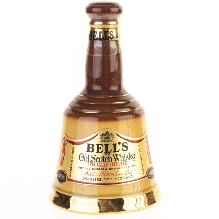 Bell’s Old Scotch Whiskey Ceramic Advertising Bell