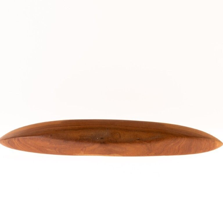 African Ethnographic Carved Wood Boatsmen Sculpture photo furniture