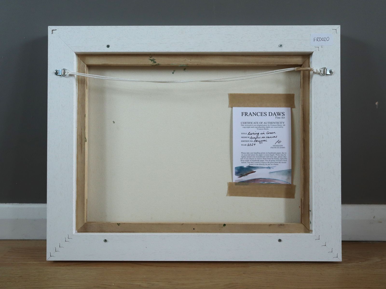 photo furniture Resting In Green Oil Painting
