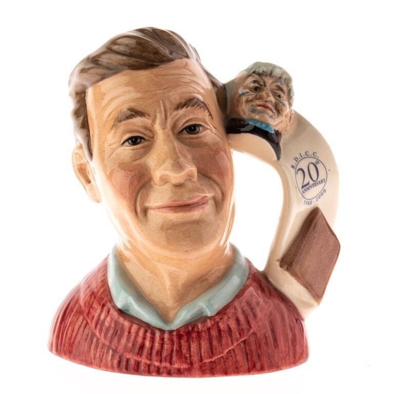 Royal Doulton Porcelain Ceramic Figural Collector’s Mug The Jug Collector 1999