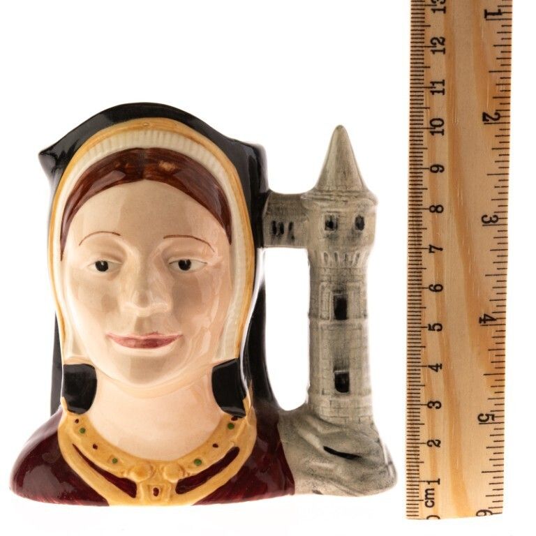 Royal Doulton Porcelain Ceramic Figural Collector’s Mug Catherine Of Aragon 1975 photo Home Decor