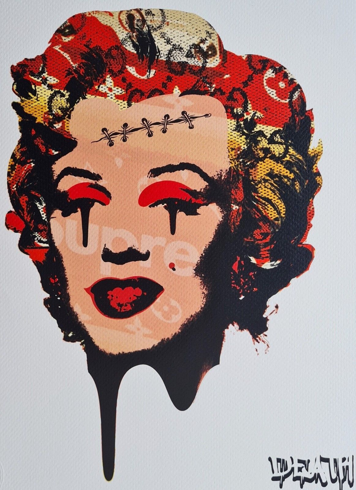 Death Nyc *  Pop Glow Marilyn photo furniture