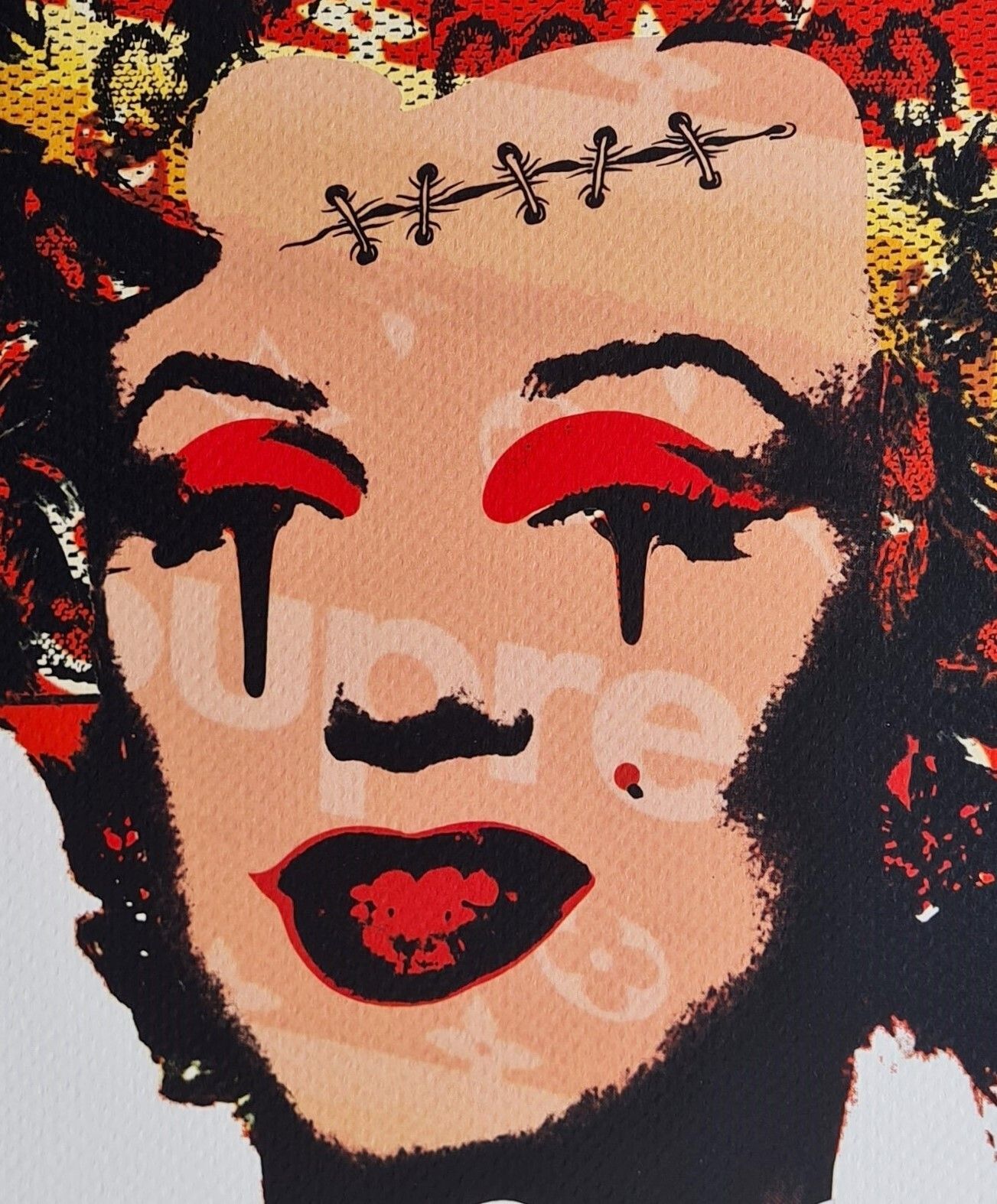Death Nyc *  Pop Glow Marilyn photo Art