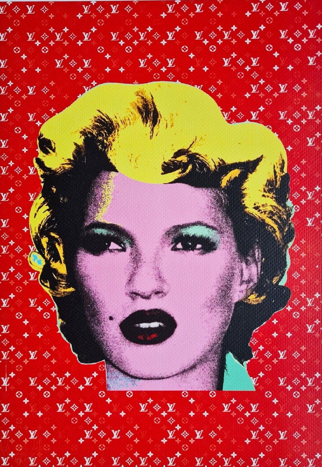 Death Nyc * Kate Moss * 45 X 32 Cm * Signed * Limited * Certificate # XX/120 photo furniture