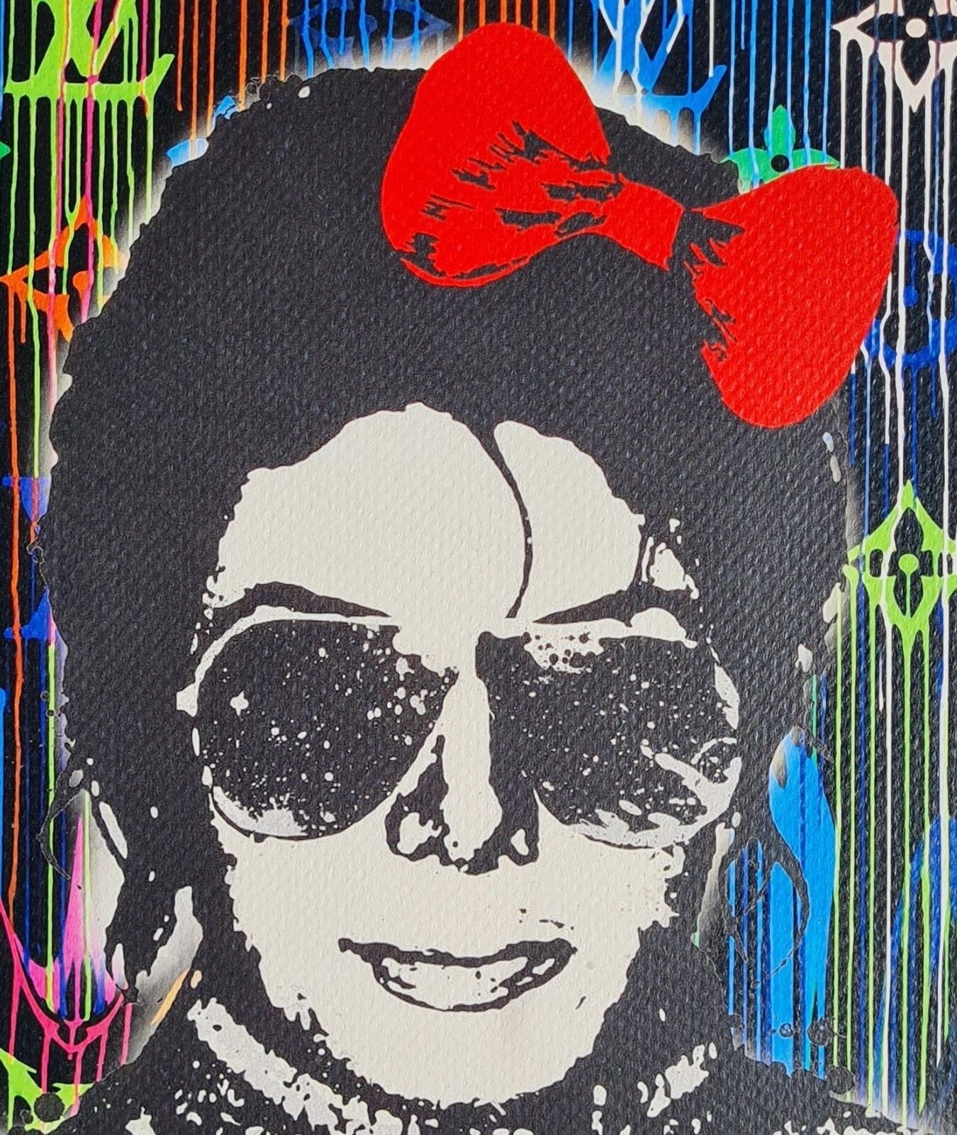 Death Nyc * Michael Jackson * 45 X 32 Cm * Signed * Limited * Certificate # XX/120 photo Art