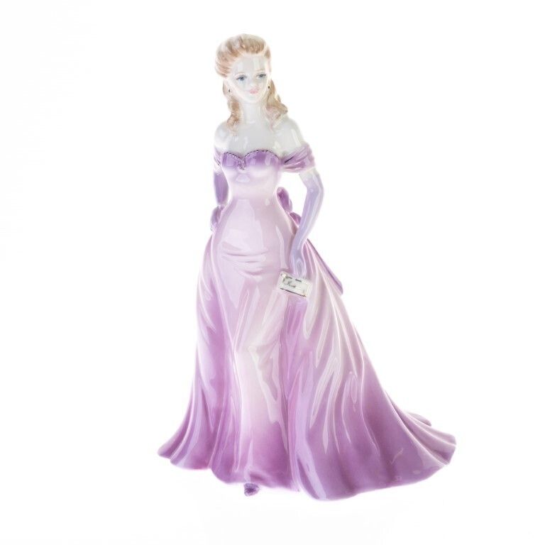English Coalport Ladies Of Fashion Series Porcelain Sculpture Designed By Martin Evans