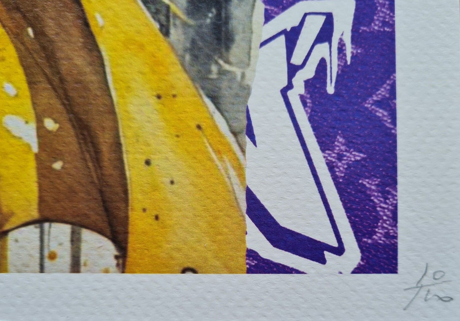 Death Nyc * Batgirl & Mario * 45 X 32 Cm * Signed * Limited * Certificate # XX/120 photo vintage